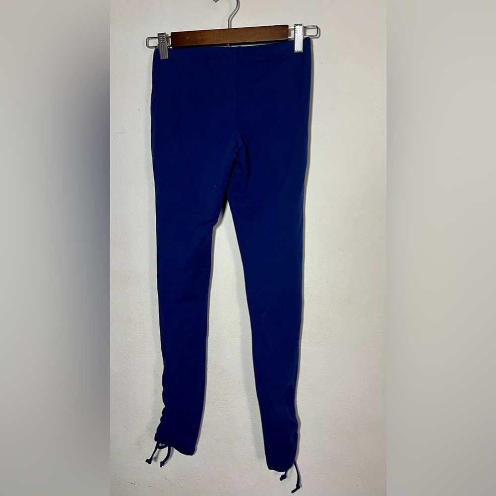 3 x $20 Pink lotus activewear womens blue drawstring leggings S NWT $78
